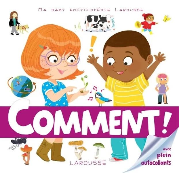 Comment ? : Avec plein d'autocollants