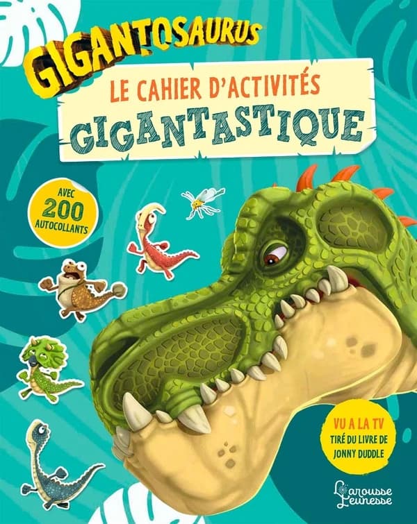 Gigantosaurus ; le cahier d'activités gigantastique