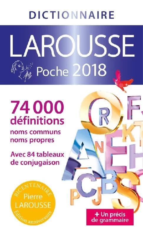 Dictionnaire Larousse Poche 2018