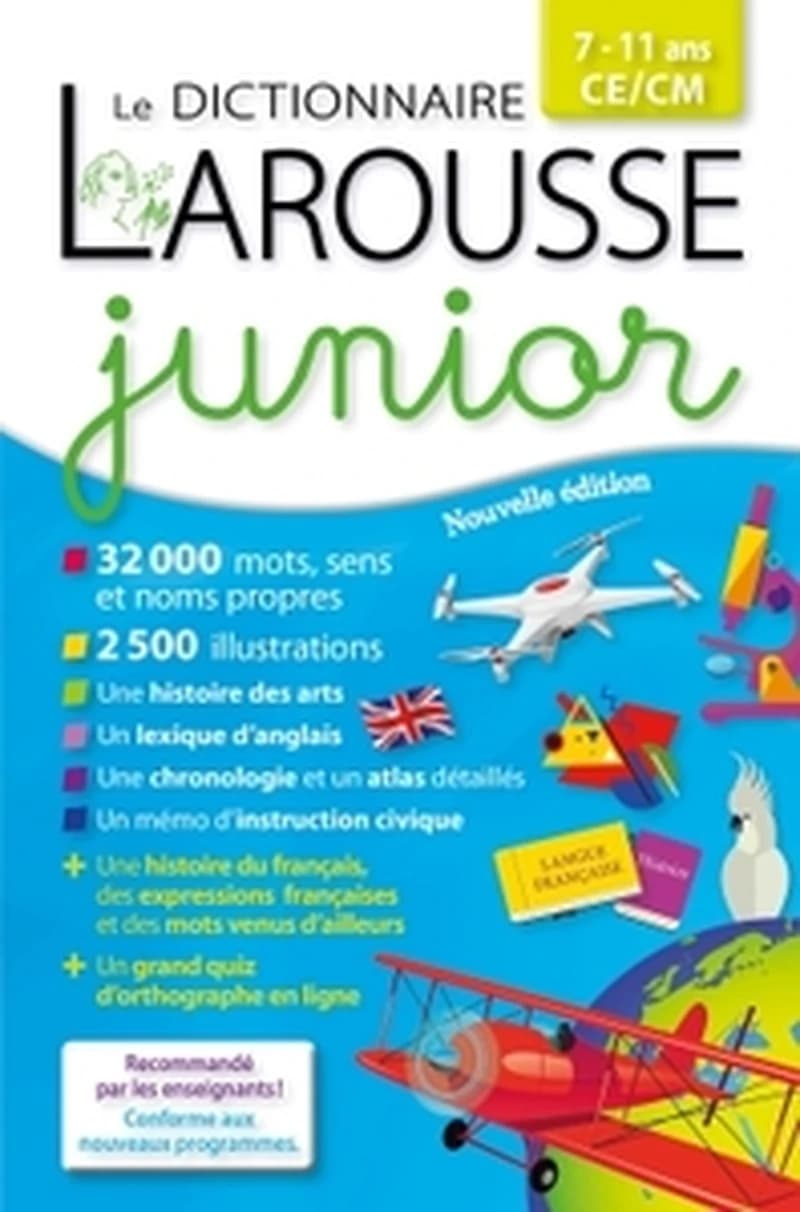 Le dictionnaire Larousse junior (Nouvelle éd.)