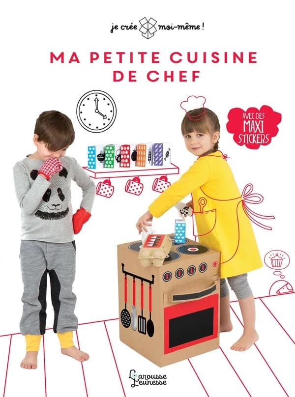Ma petite cuisine de chef : Maxi-stickers pour créer une petite cuisine unique ! : [Autocollant]