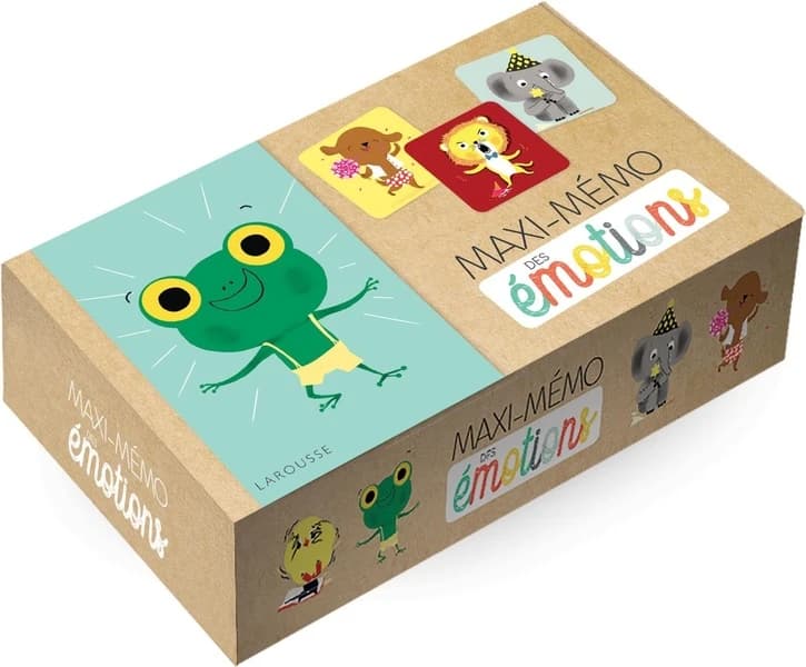 Maxi-Mémo des émotions : [Carte de fantaisie]