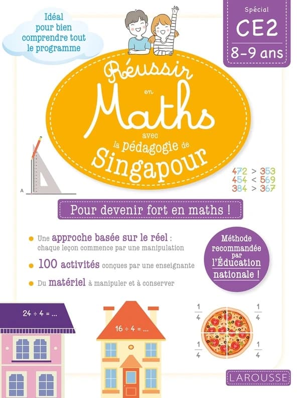 Réussir en maths avec Singapour ; CE2