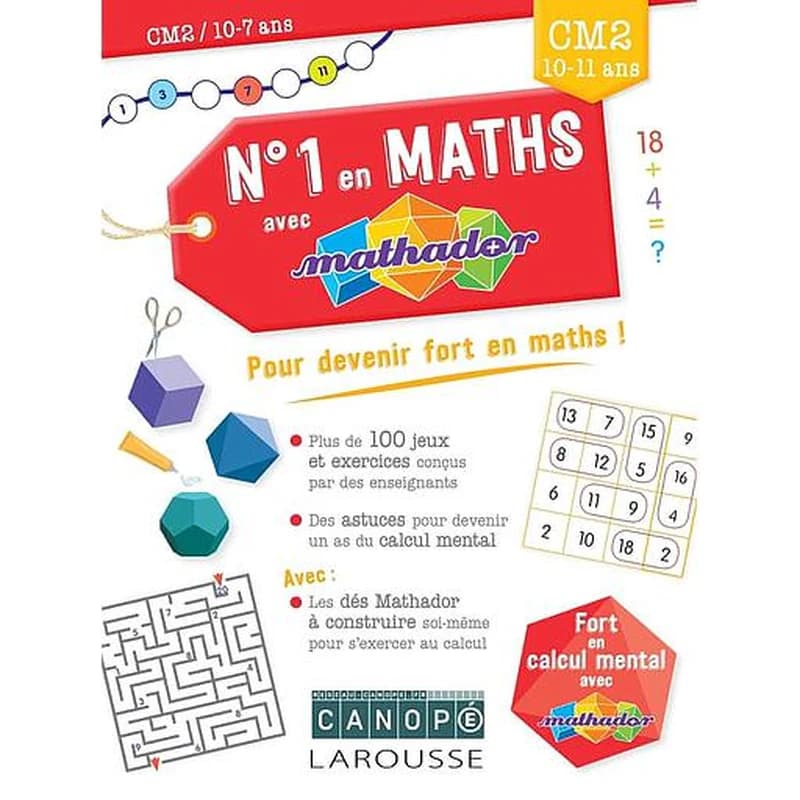 Numéro 1 en maths avec Mathador ; CM2