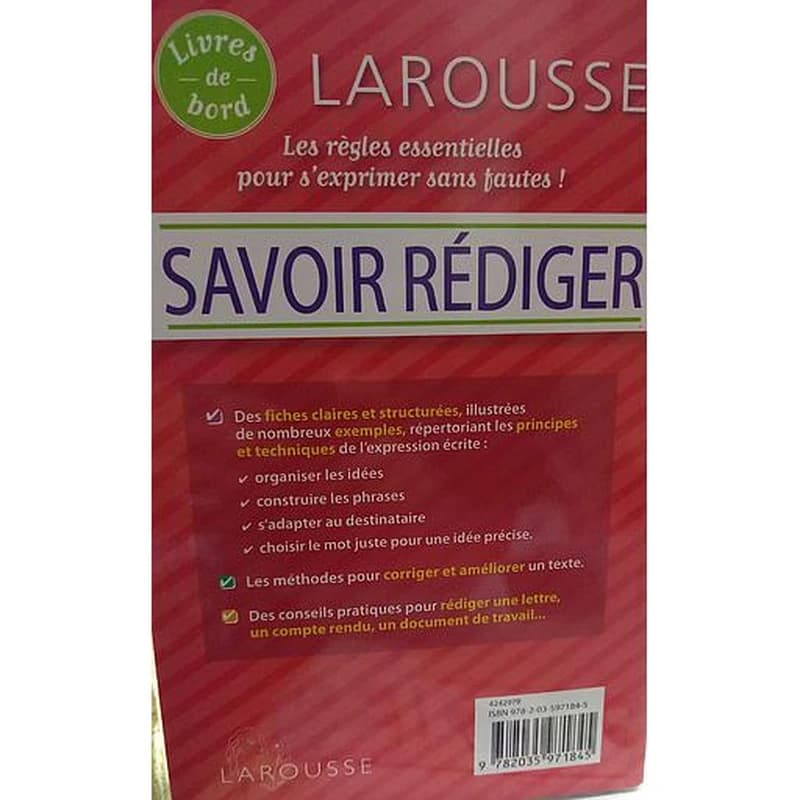 Savoir rédiger