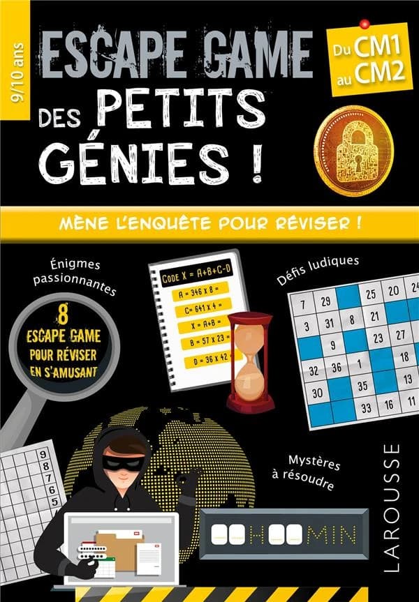 Escape game des petits génies ! du CM1 au CM2