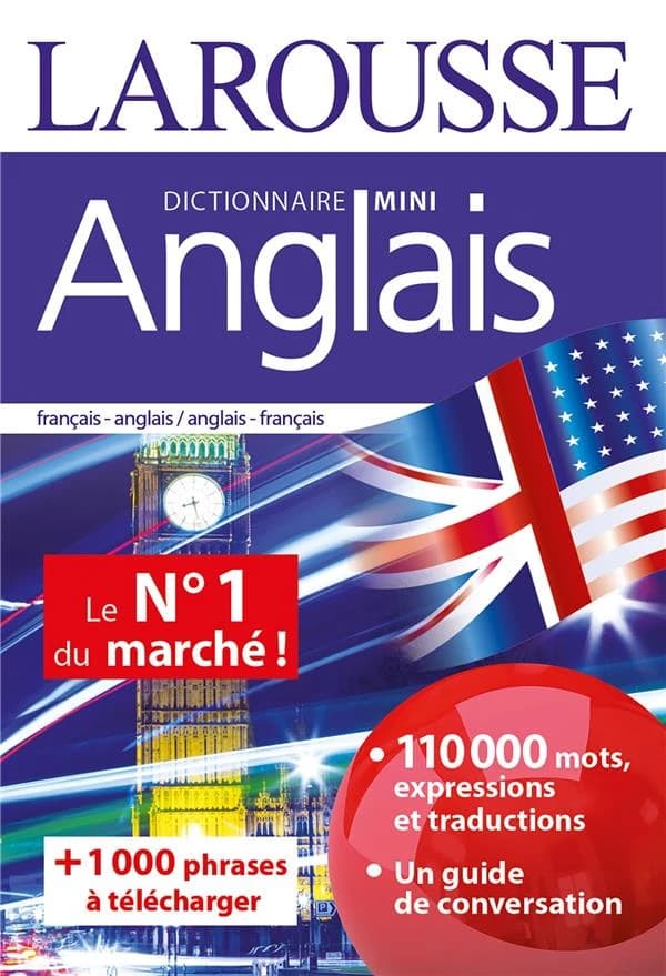 Anglais mini dictionnaire français-anglais, anglais-français : English mini dictionary French-English, English-French