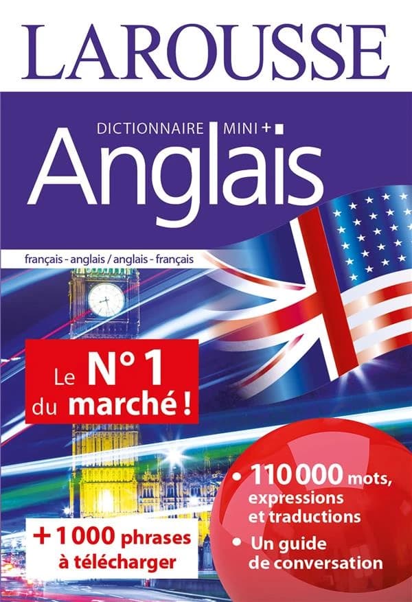 Anglais mini dictionnaire français-anglais, anglais-français : English mini dictionary French-English, English-French