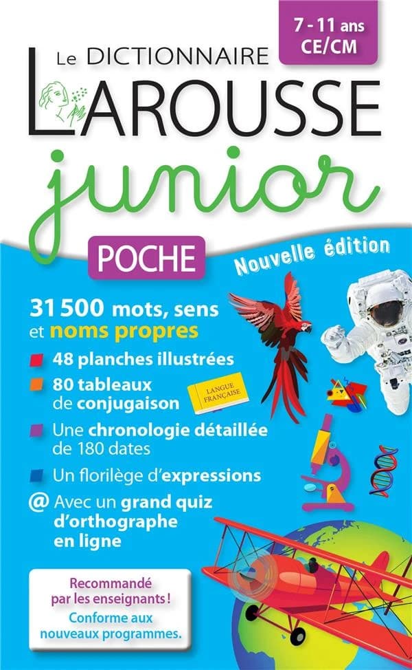 Dictionnaire Larousse junior poche (Nouvelle éd.)