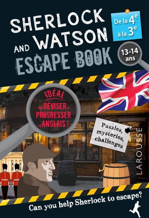Sherlock and Watson ; escape book ; 4e, 3e