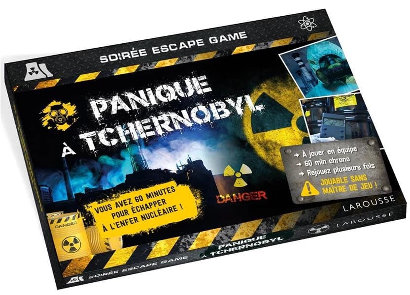 Soirée escape game ; panique à Tchernobyl