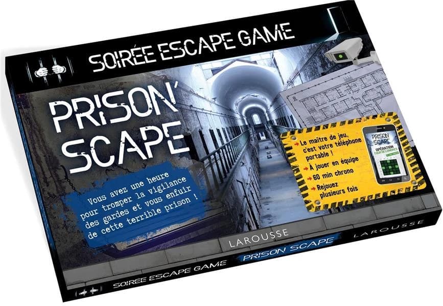 Soirée escape game ; spécial prison'scape