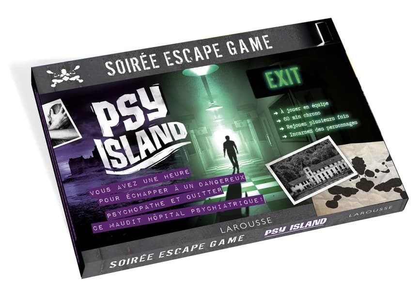 Soirée escape game ; psy island