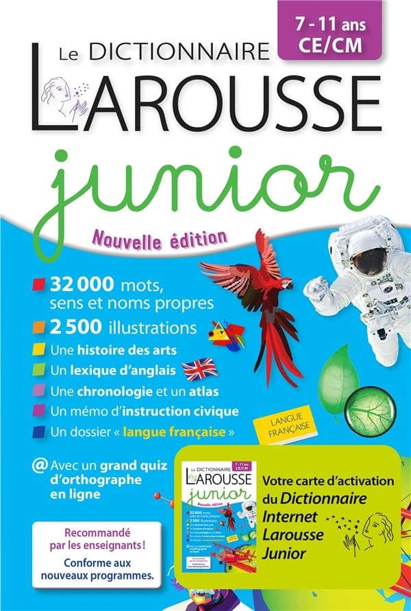 Le dictionnaire Larousse junior (Nouvelle éd.)