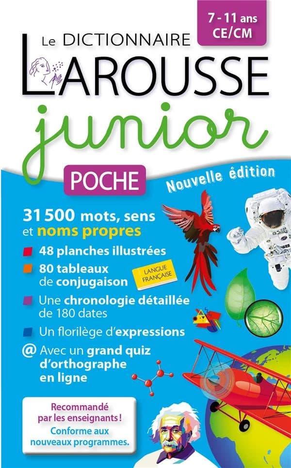Dictionnaire Larousse junior poche (Nouvelle éd.)