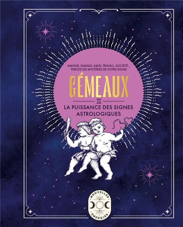 Gémeau : la puissance des signes astrologiques : amour, famille, amis, travail, société, percez les mystères de votre signe