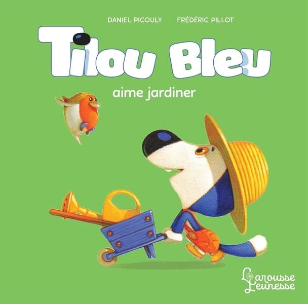 Tilou Bleu aime jardiner