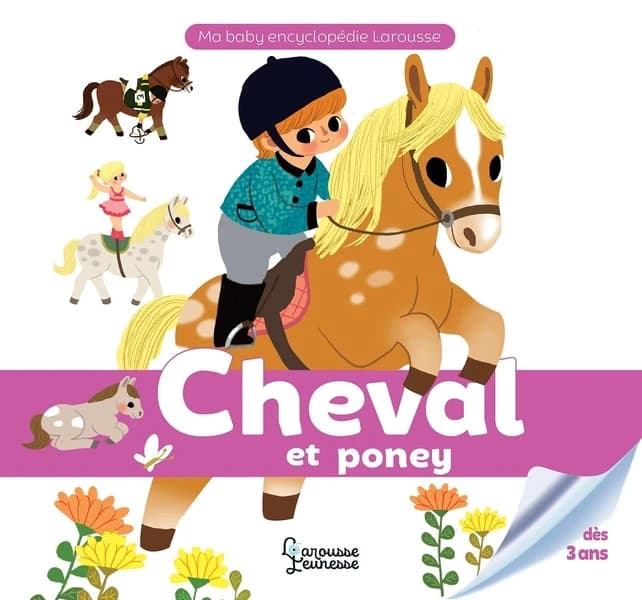 Cheval et poney ([Nouvelle éd.]) texte, Émilie Gillet ; illustrations, Sejung Kim