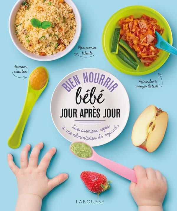 Bien nourrir bébé jour après jour : des premiers repas à une alimentation de grands ([Nouvelle éd.]) Fiona Wilcock