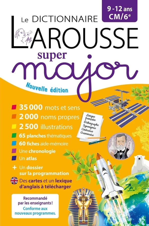 Le dictionnaire Larousse super major CM