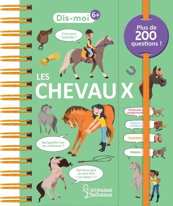 Les chevaux ! : le livre de chevet des petits curieux ([Nouvelle éd.]) Émilie Gillet