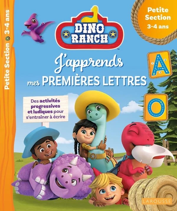 J'apprends mes premières lettres Petite Section : Dino Ranch
