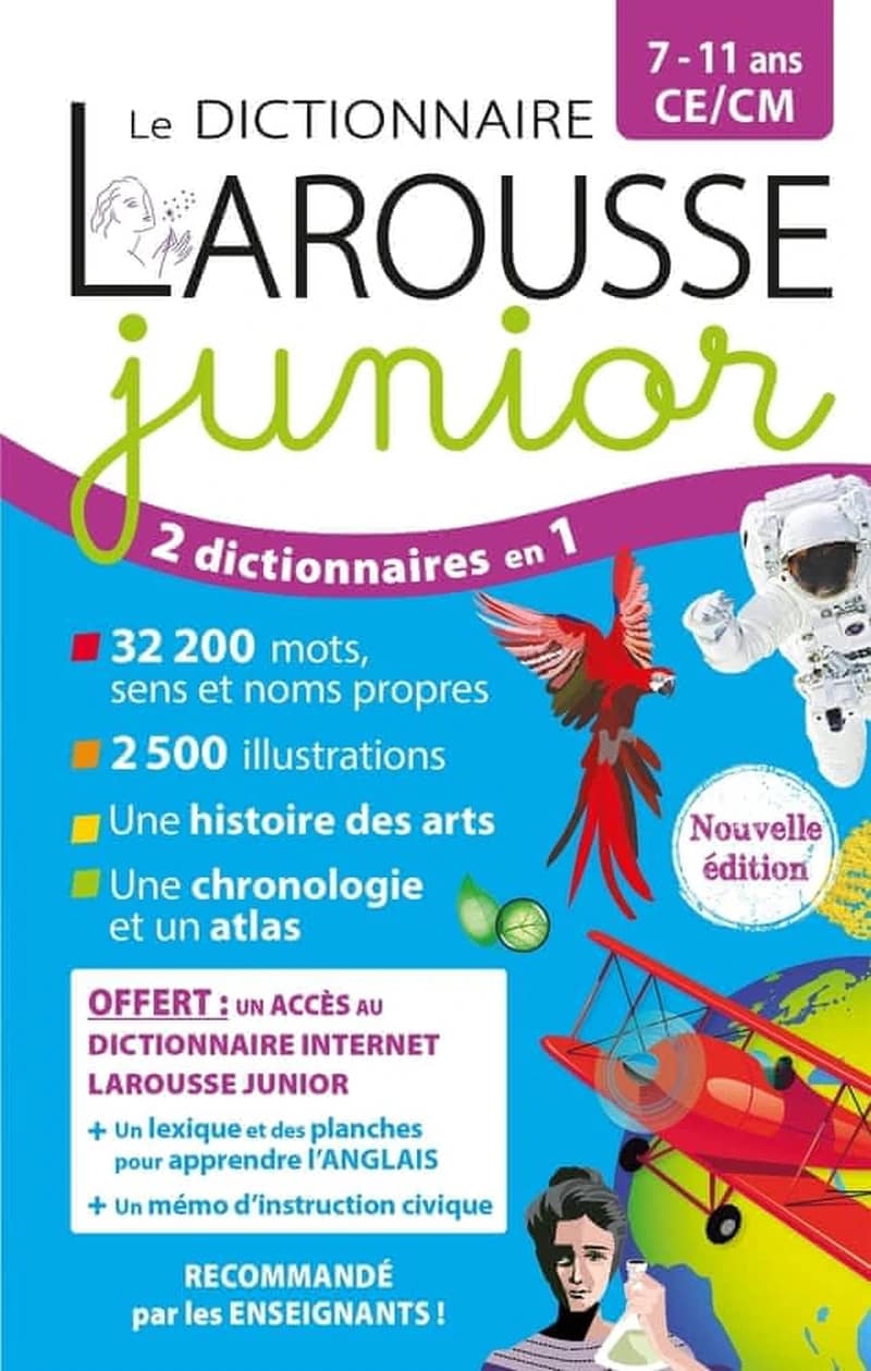 Le dictionnaire Larousse junior (Nouvelle éd.)
