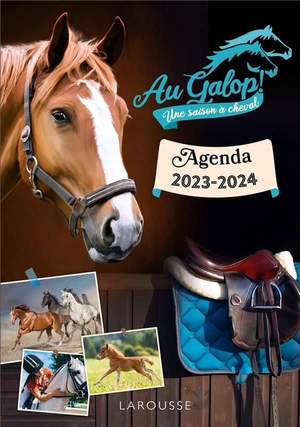 Au galop ! une saison à cheval ; agenda (édition 2023