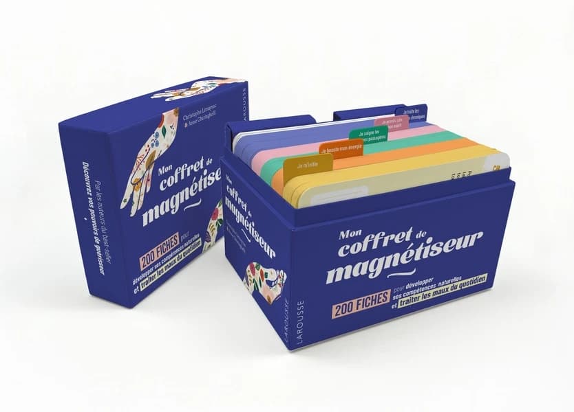 Mon coffret de magnétiseur : 200 fiches pour développer vos compétences naturelles et traiter tous les maux du quotidien