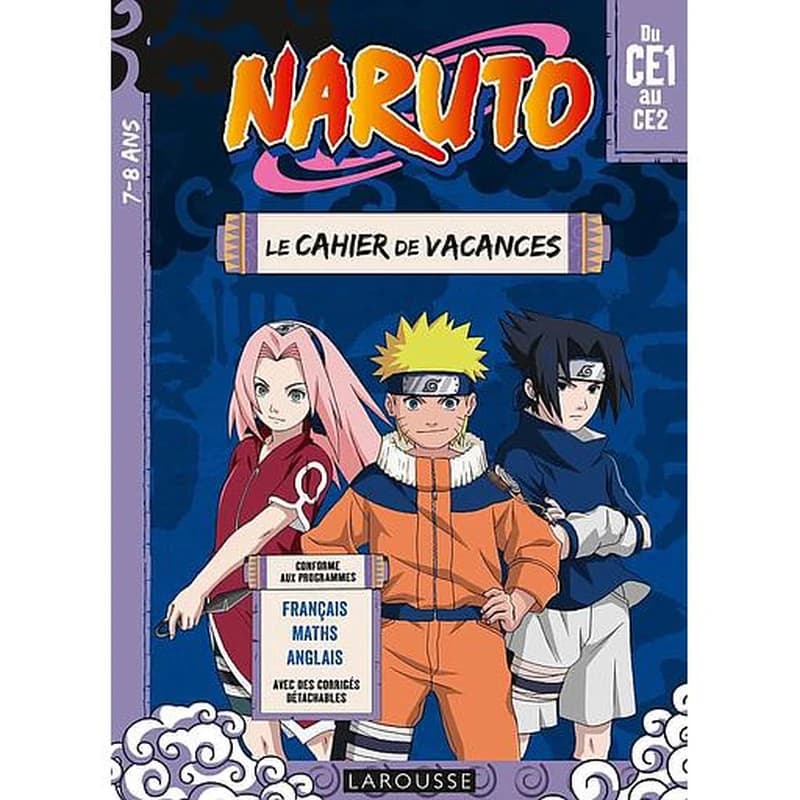 Naruto : Le cahier de vacances du CE1 au CE2