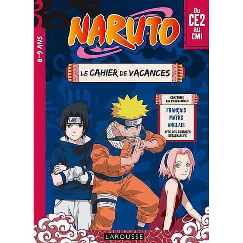 Naruto ; le cahier de vacances ; du CE2 au CM1
