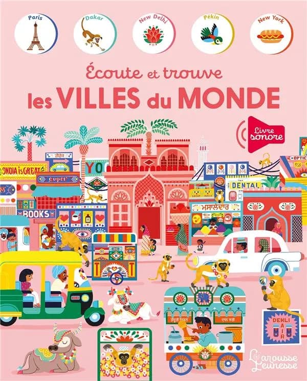 Écoute et trouve les villes du monde