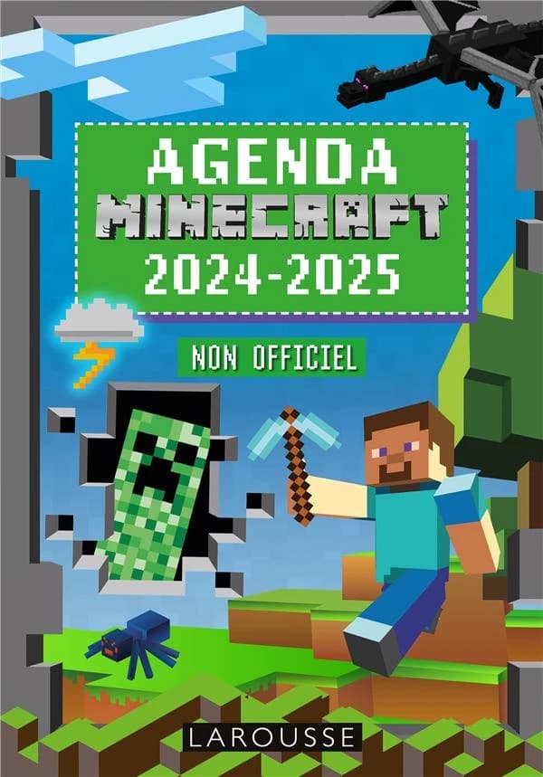 Minecraft : Agenda (édition 2024