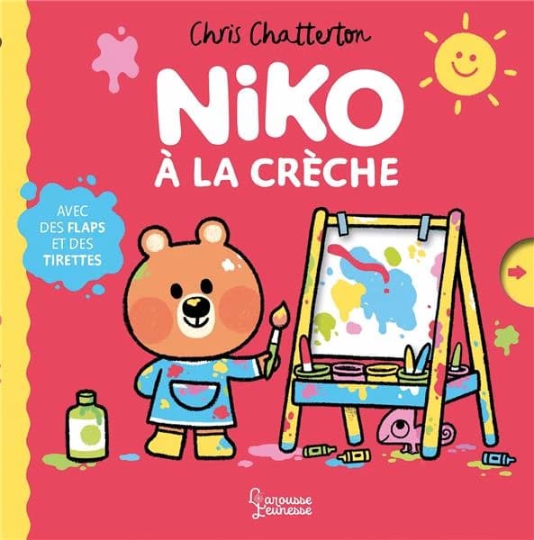 Niko à la crèche : avec des flaps et des tirettes