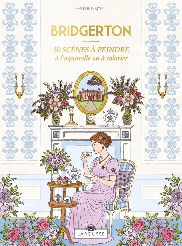 Bridgerton : 30 scènes à peindre à l'aquarelle ou à colorier