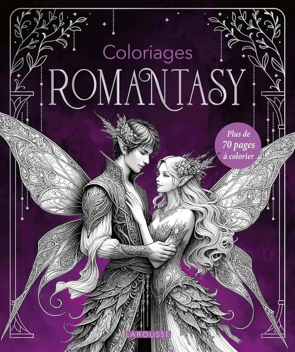 Coloriages : romantasy - plus de 70 pages à colorier : [Album à colorier]