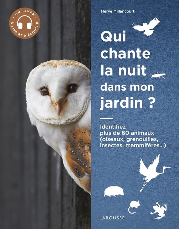 Qui chante la nuit dans mon jardin ? : identifiez plus de 60 animaux (oiseaux, grenouilles, insectes, mammifères...)