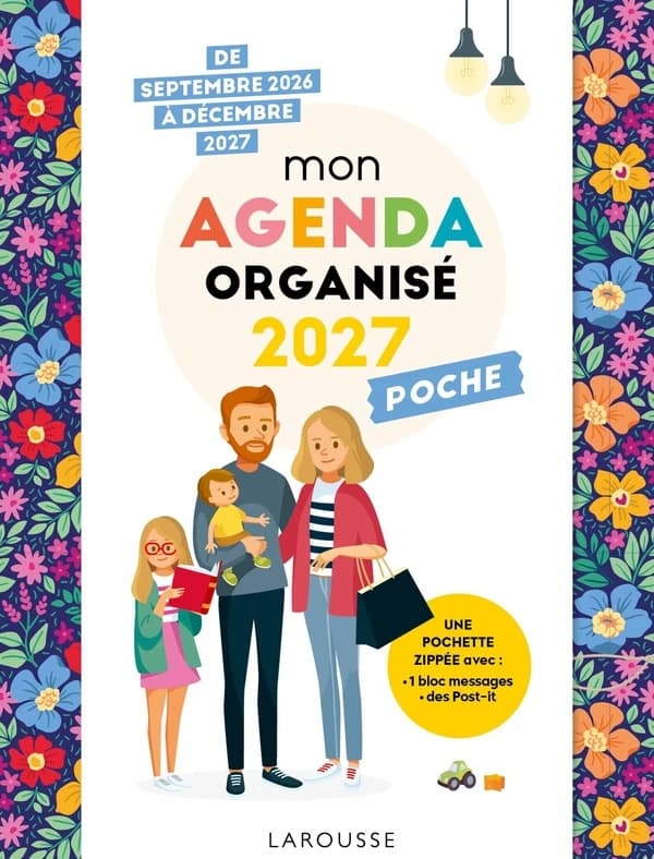 Mon agenda organisé poche (édition 2027)