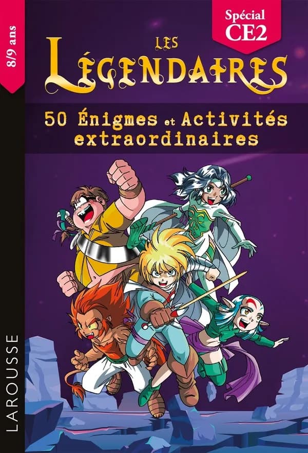 Les Légendaires ; CE2 ; 50 énigmes et activités extraordinaires