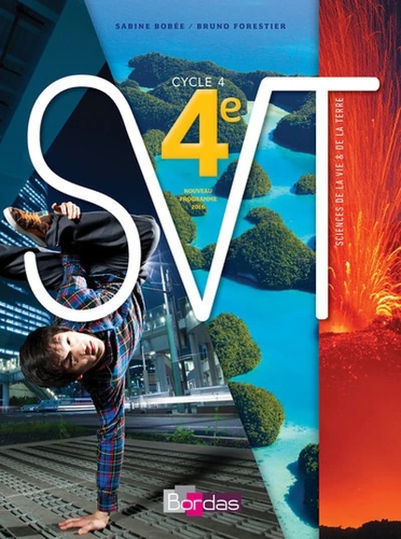 SVT, 4e : cycle 4 : nouveau programme 2016 : sciences de la vie & de la terre