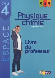 Physique-chimie cycle 4 (5e