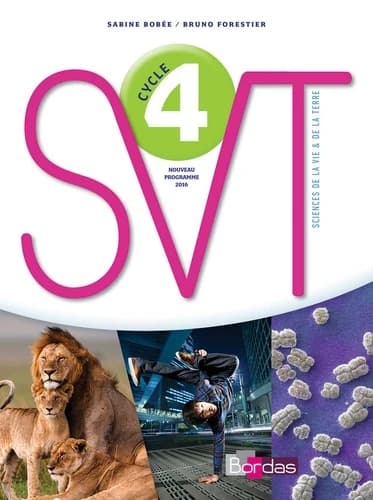 SVT ; cycle 4 ; manuel de l'élève ; petit format (édition 2017)
