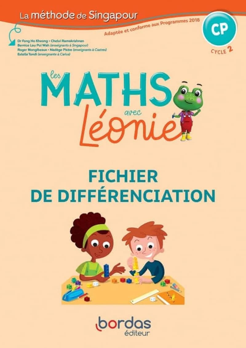 Les maths avec Léonie : CP ; fichier de différenciation