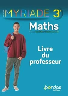 Myriade Maths 3e 2021