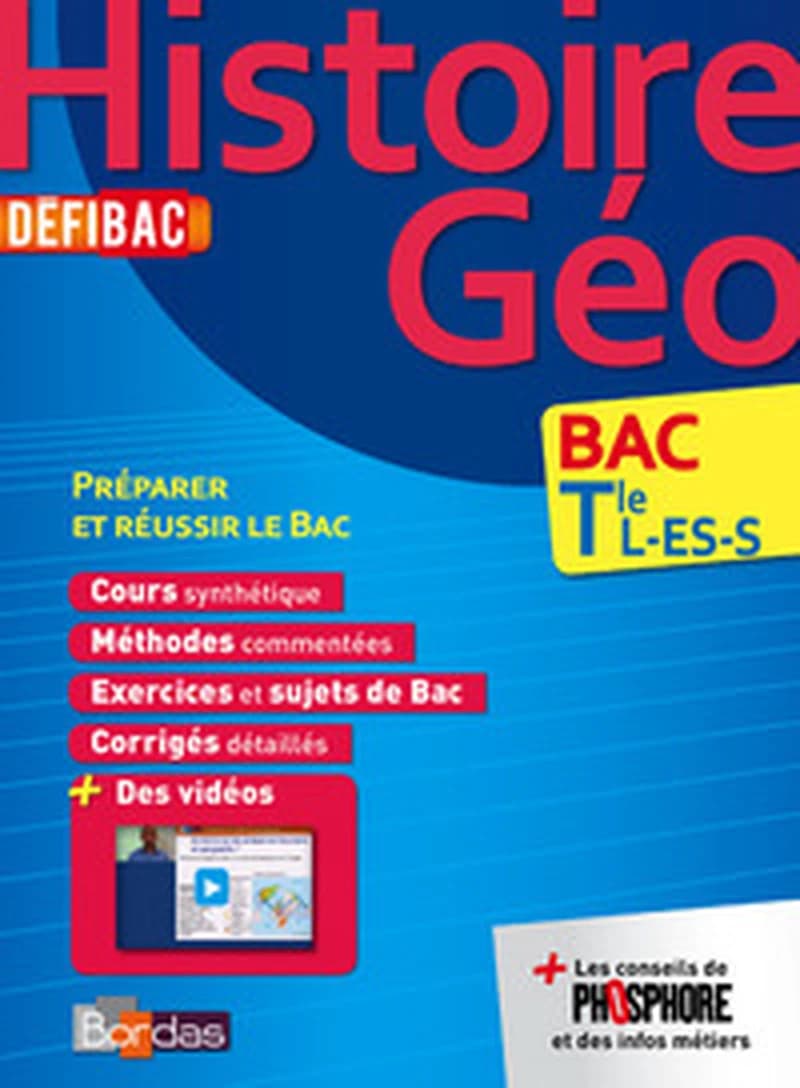 HISTOIRE-GEO BAC TLE L-ES-S
