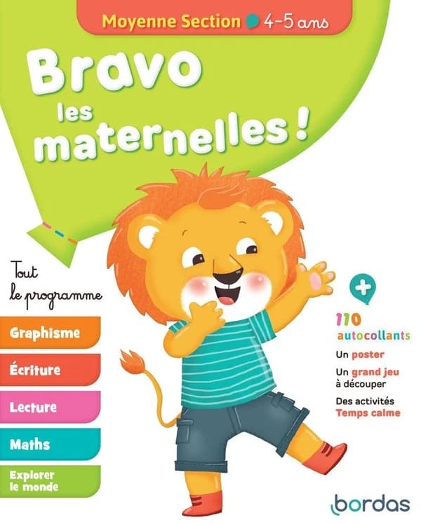 Bravo les maternelles ! : tout le programme : moyenne section : 4