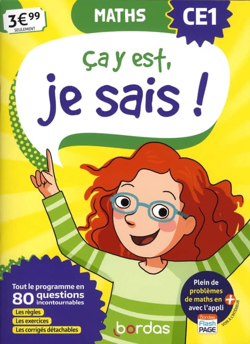 ça y est, je sais ; mathématiques ; CE1 (édition 2019)