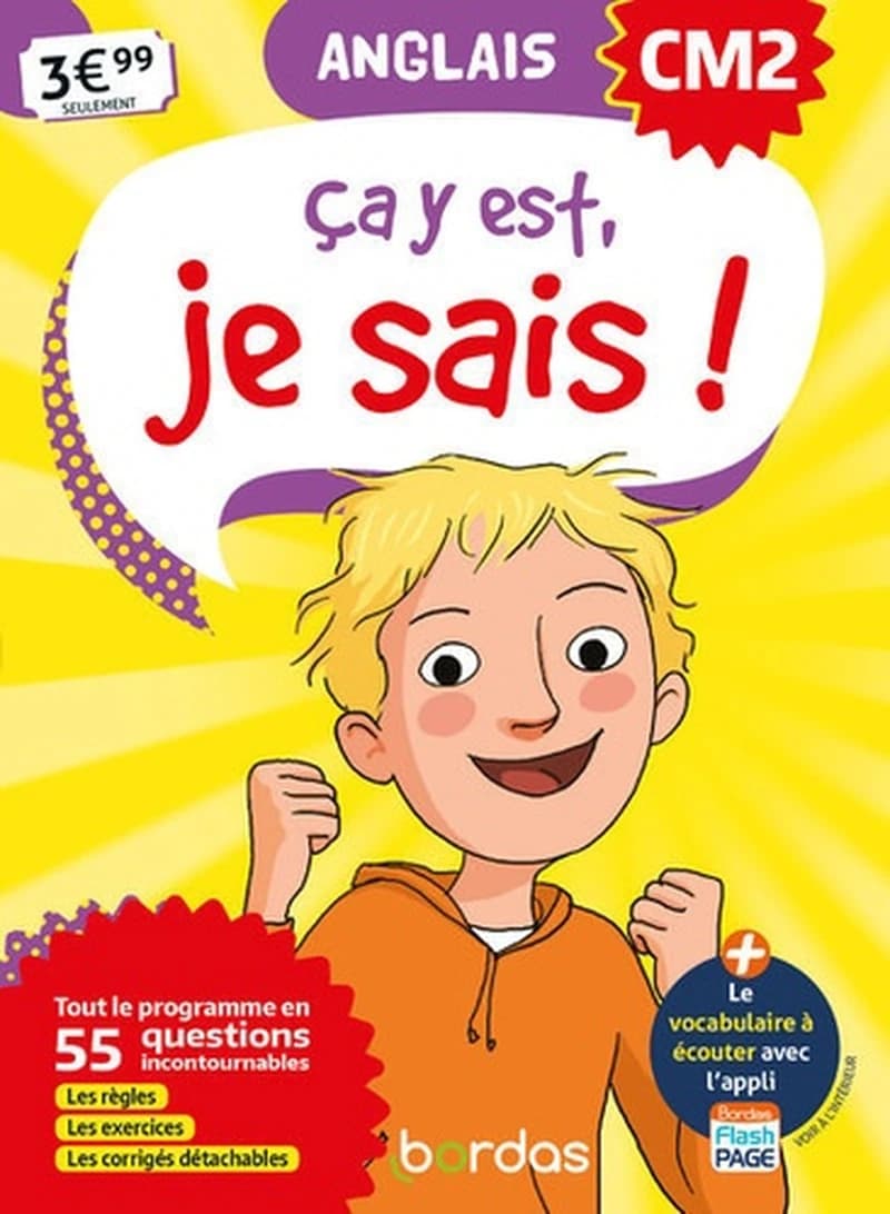 CA Y EST, JE SAIS ! ANGLAIS CM2