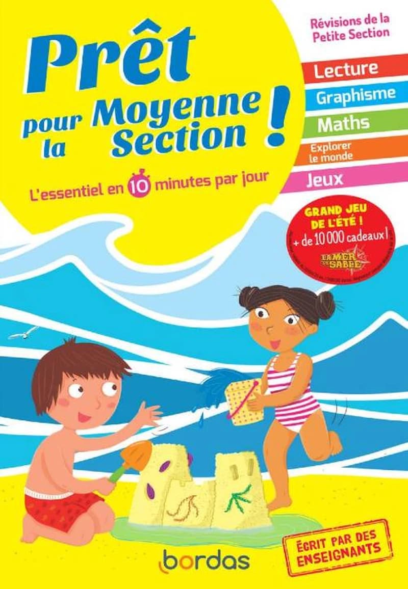 Prêt pour la moyenne section - L'essentiel en 10 minutes par jour