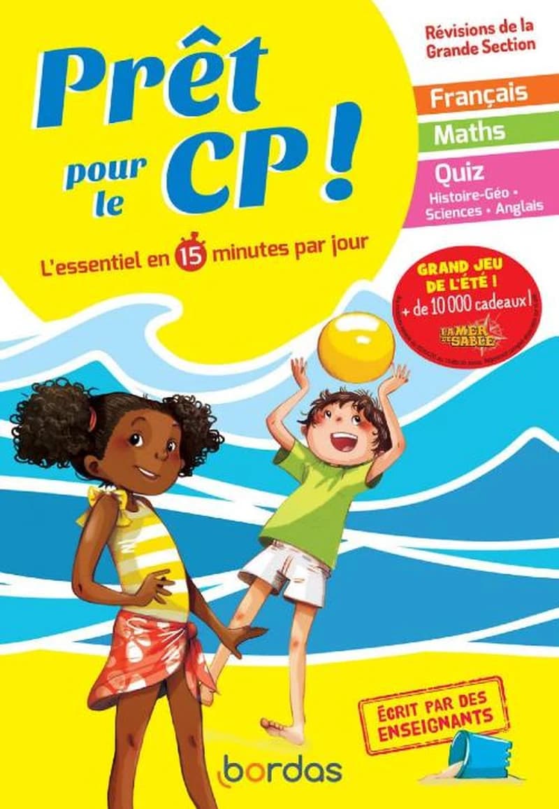 Prêt pour le CP - L'essentiel en 15 minutes par jour